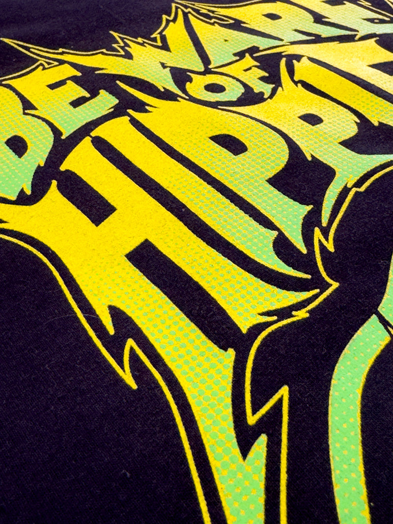 Beware of Hippes T-Shirt, 160g Crew Neck 100% Cotton