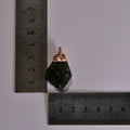Moldavite Pendant Size Reference – Authentic Meteorite Crystal Measurement