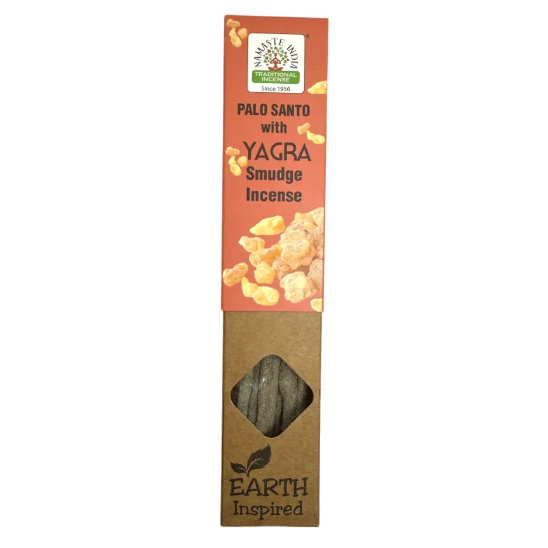 Palo Santo and Yagra incense sticks in Namaste India box
