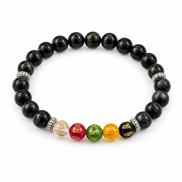 Obsidian Protection Bracelet 8mm