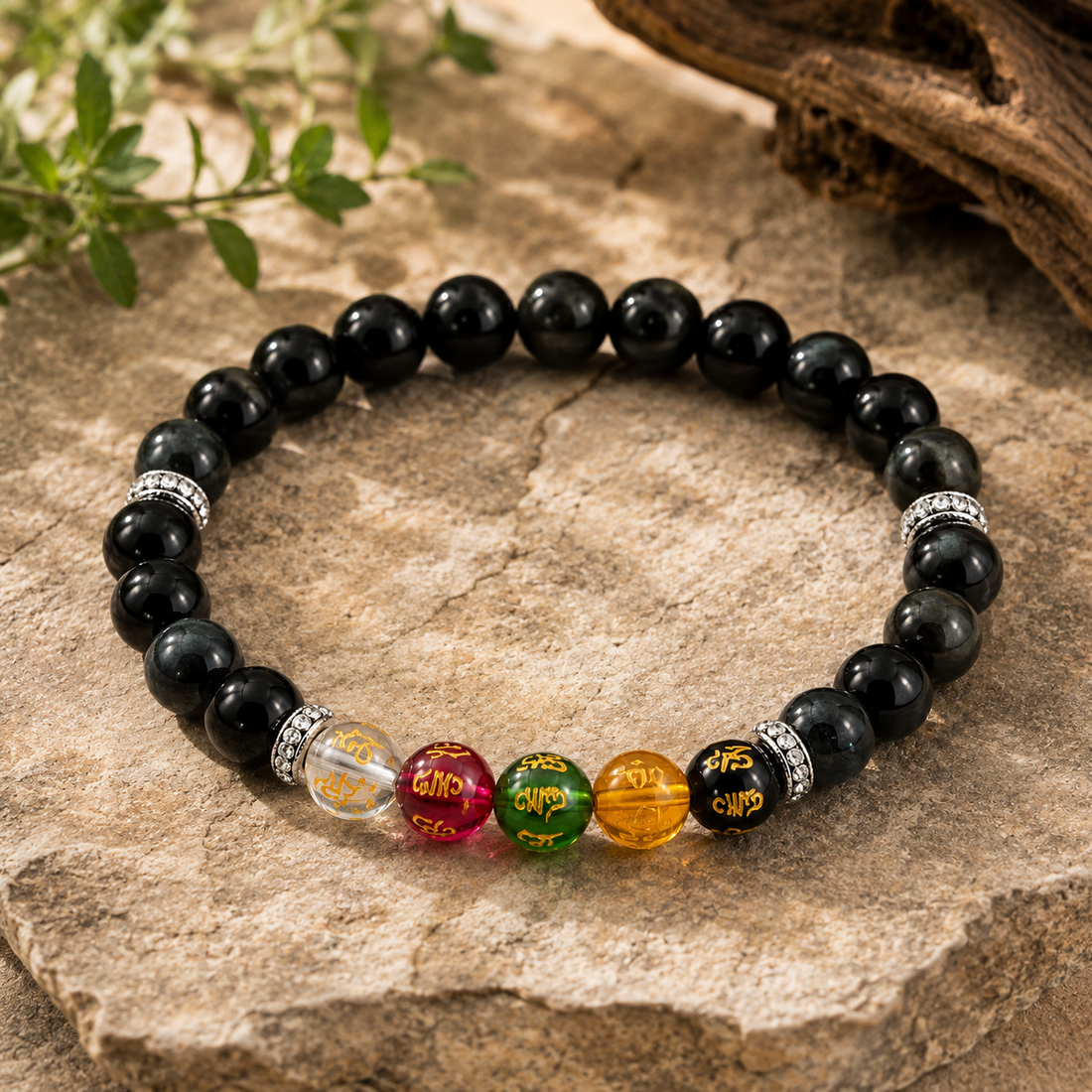 Obsidian Protection Bracelet 8mm