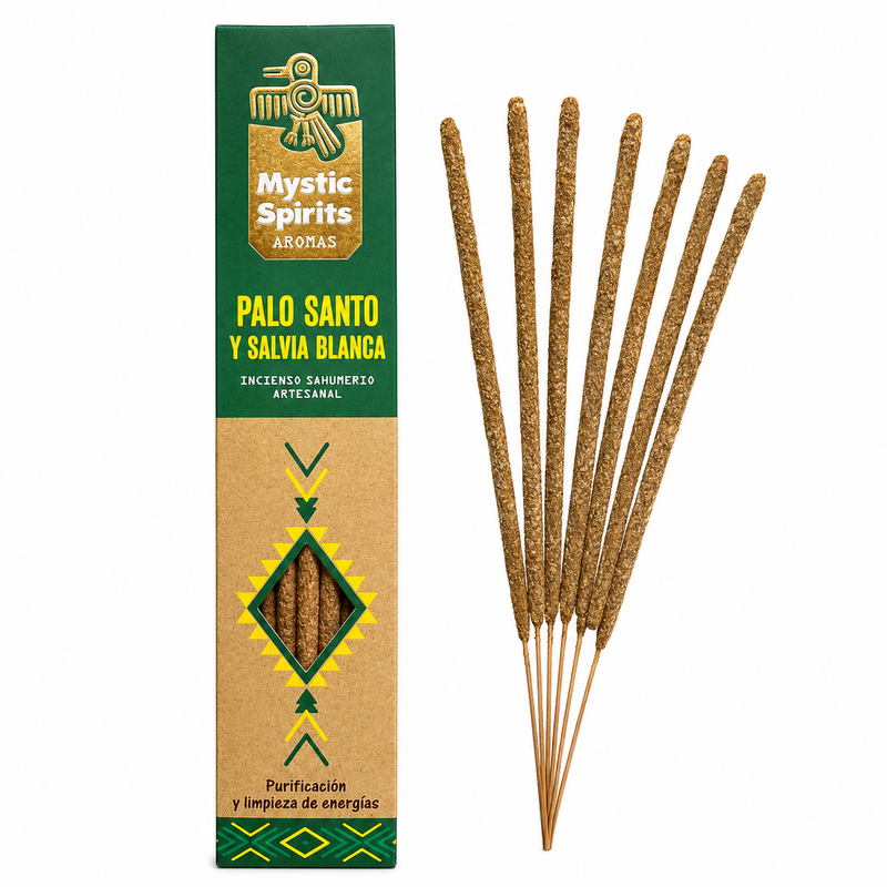 Palo Santo and White Sage Handmade Incense Sticks