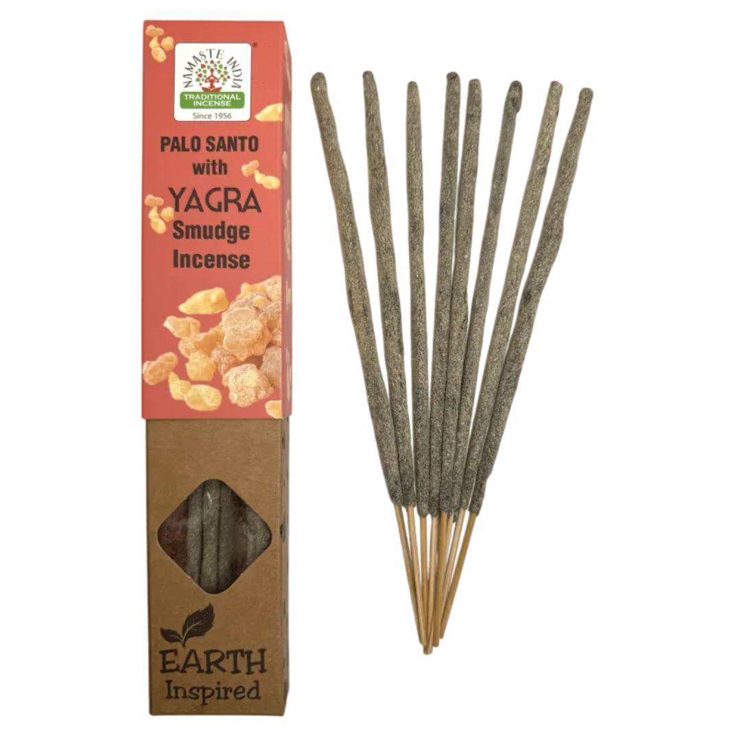 Palo Santo and Yagra incense sticks in Namaste India box