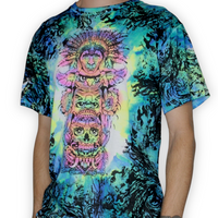 Totem tie dye t-shirt