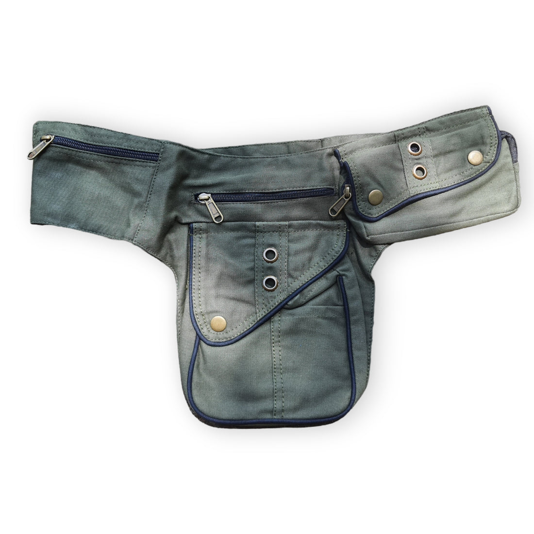 Stylish Festival Waist Bag with Adjustable Strap and Multiple Pockets