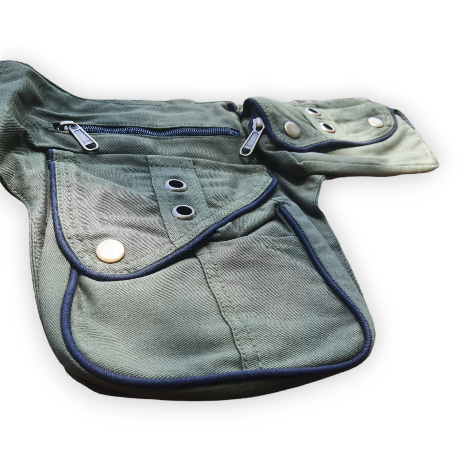 Stylish Festival Waist Bag with Adjustable Strap and Multiple Pockets