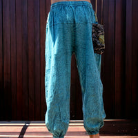 Tribal Patchwork Harem Pants