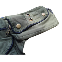 Stylish Festival Waist Bag with Adjustable Strap and Multiple Pockets