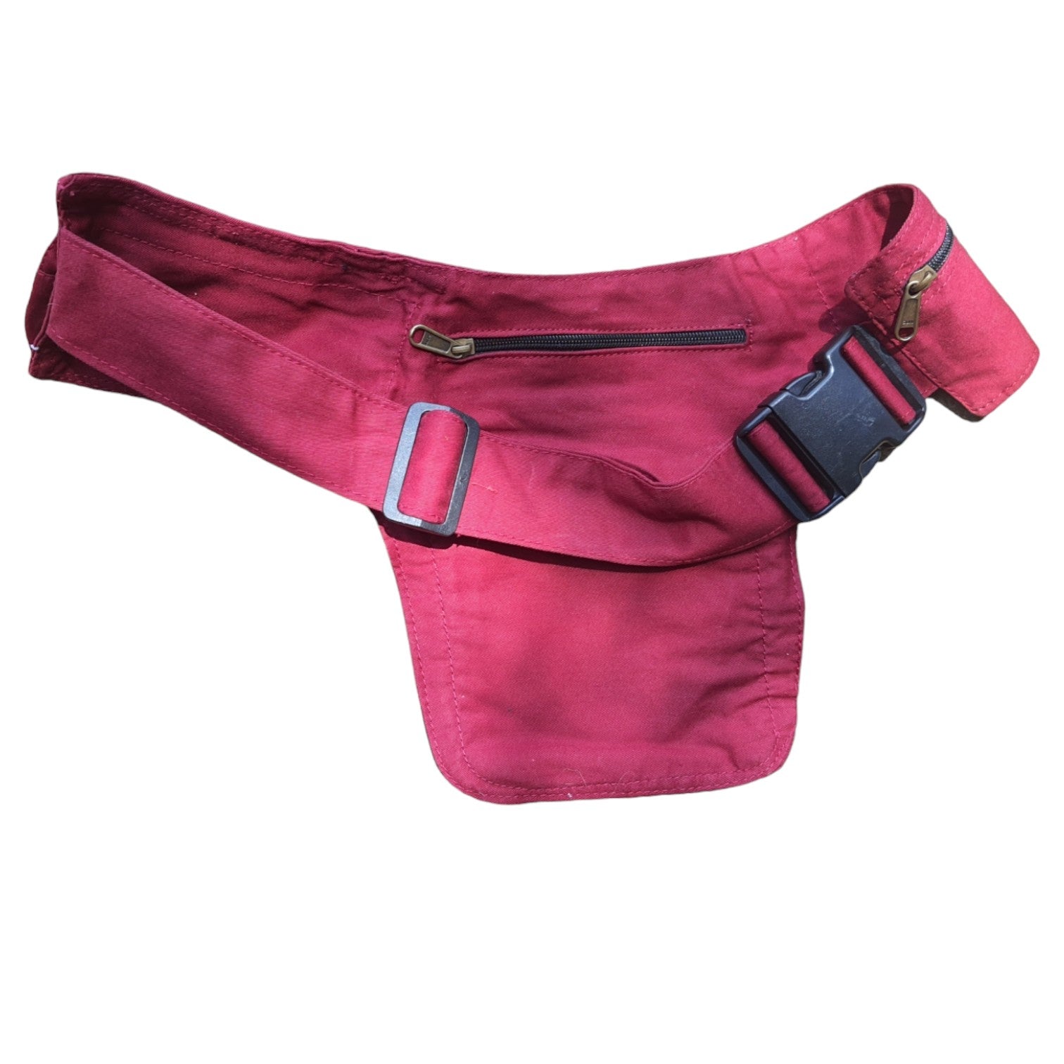 Stylish Festival Waist Bag with Adjustable Strap and Multiple Pockets