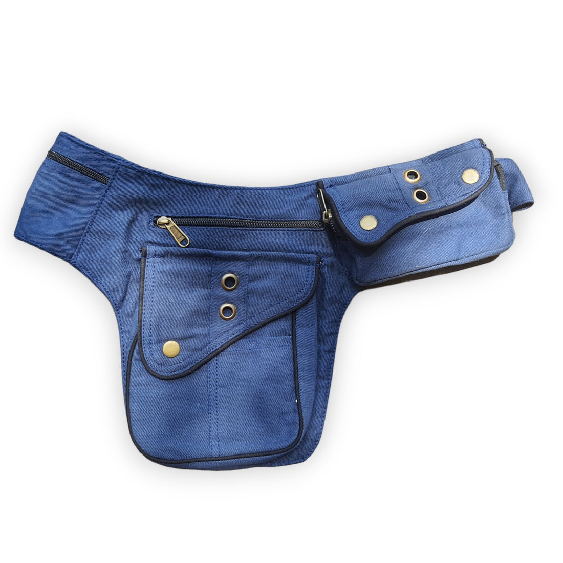 Stylish Festival Waist Bag with Adjustable Strap and Multiple Pockets