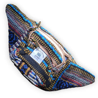 Artisanal Himalayan Hemp Bum Bag with Adjustable Strap and Dual Zippers