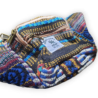 Artisanal Himalayan Hemp Bum Bag with Adjustable Strap and Dual Zippers