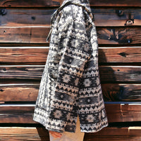 Geometric Hearth Hoodie