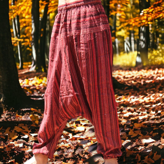 Autumn Harmony Harem Pants