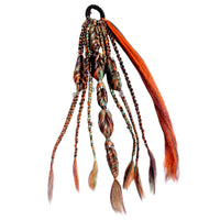 Tie-In Braided Hair Extension Pumpkin Spice