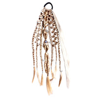 Tie-In Braided Hair Extension Golden Goddess