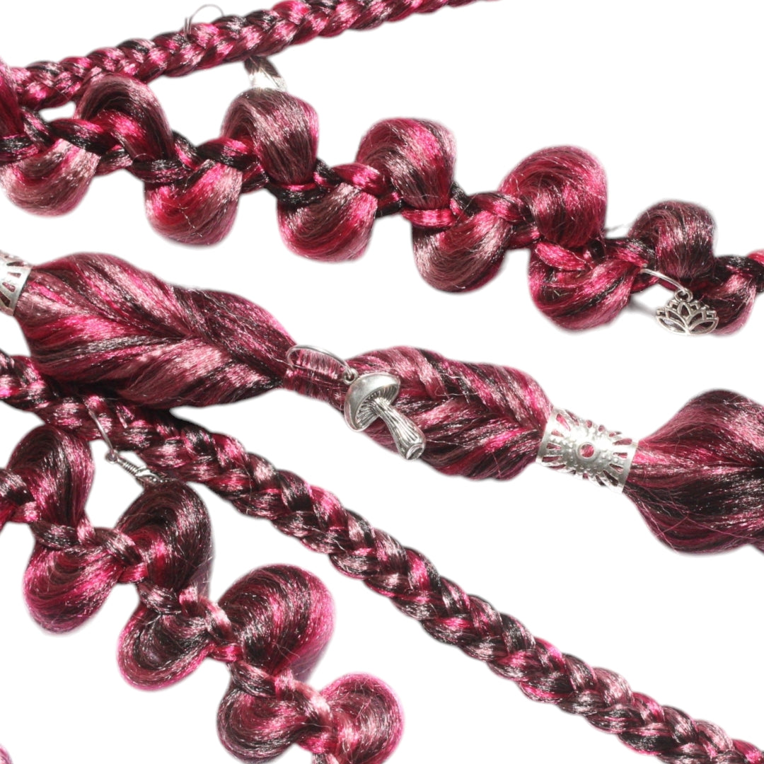 Tie-In Braided Hair Extension Punk Princes