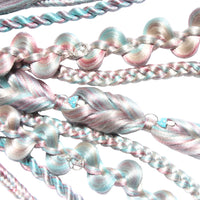 Tie-In Braided Hair Extension Unicorn