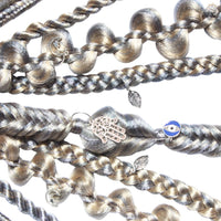 Tie-In Braided Hair Extension Blue Ocean