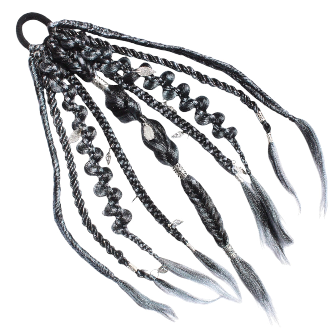 Tie-In Braided Hair Extension Crystal Queen
