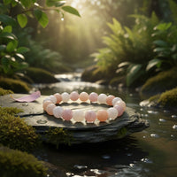 Pink Aventurine Crystal Bracelet 8mm (18cm) | Secret Sense SA