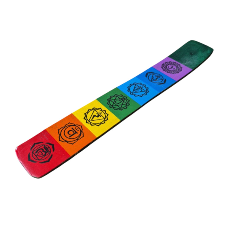 Rainbow 7 Chakra Incense Holder – Colourful Energy Burner | Secret Sense