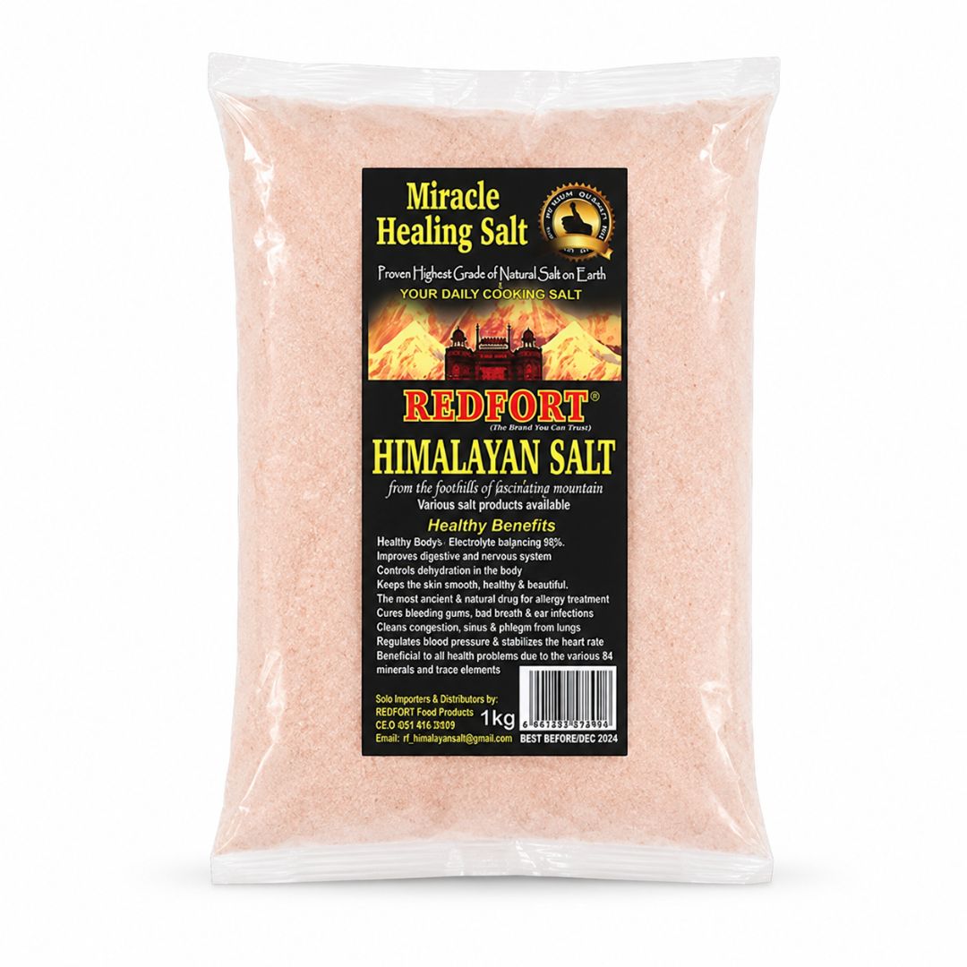 Redfort Himalayan Pink Salt Fine Grain – 1 kg