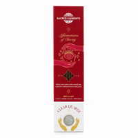 Sacred Elements Clear Quartz Crystal Smudge and Incense Kit