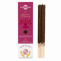Sacred Elements Rose Quartz Smudge and Incense Kit – Harmony Ritual Set