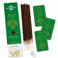 Sacred Elements Selenite Smudge and Incense Kit – Purity Ritual Set