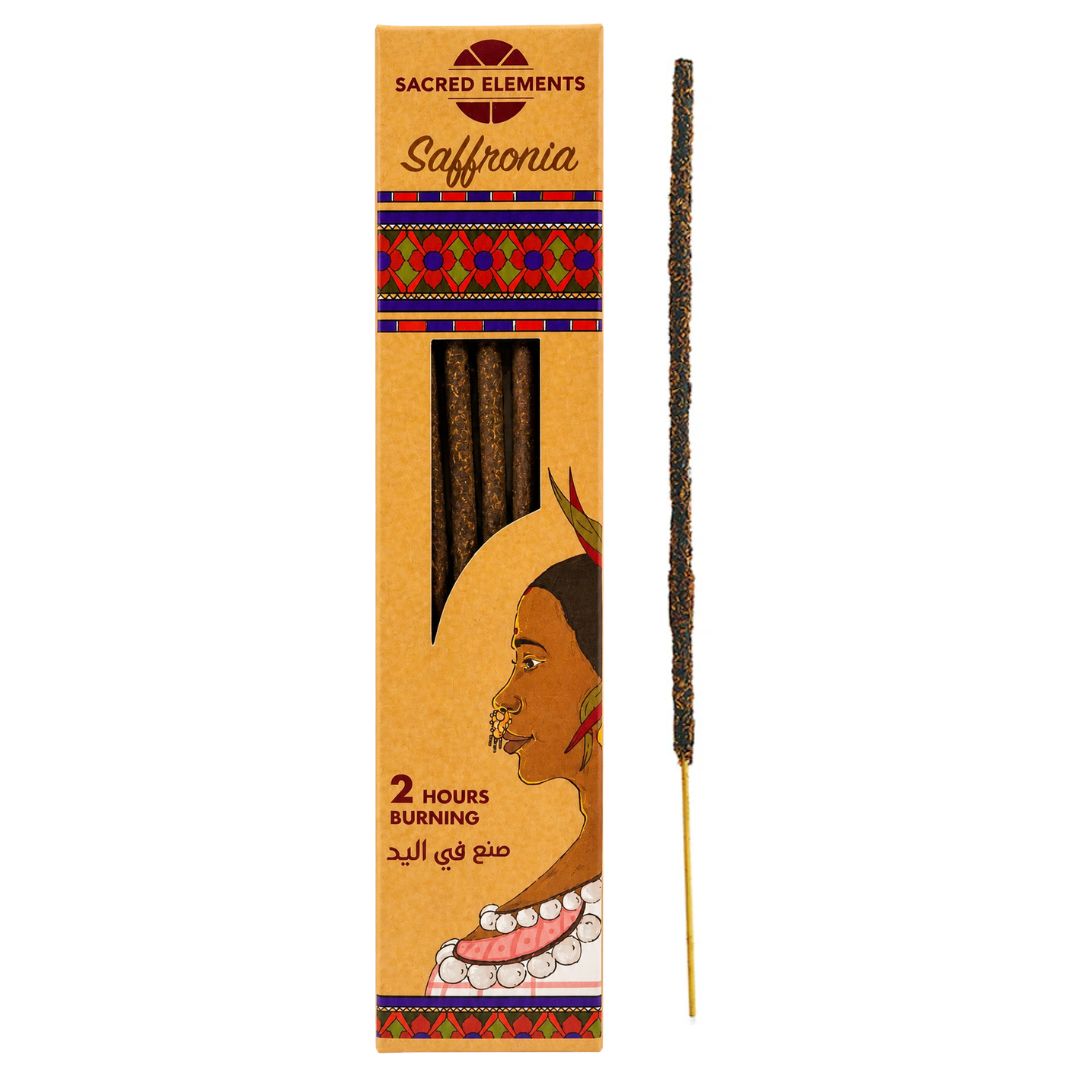 Sacred Elements Incense sticks - Saffronia Incense - Artisanal Organic Incense Sticks