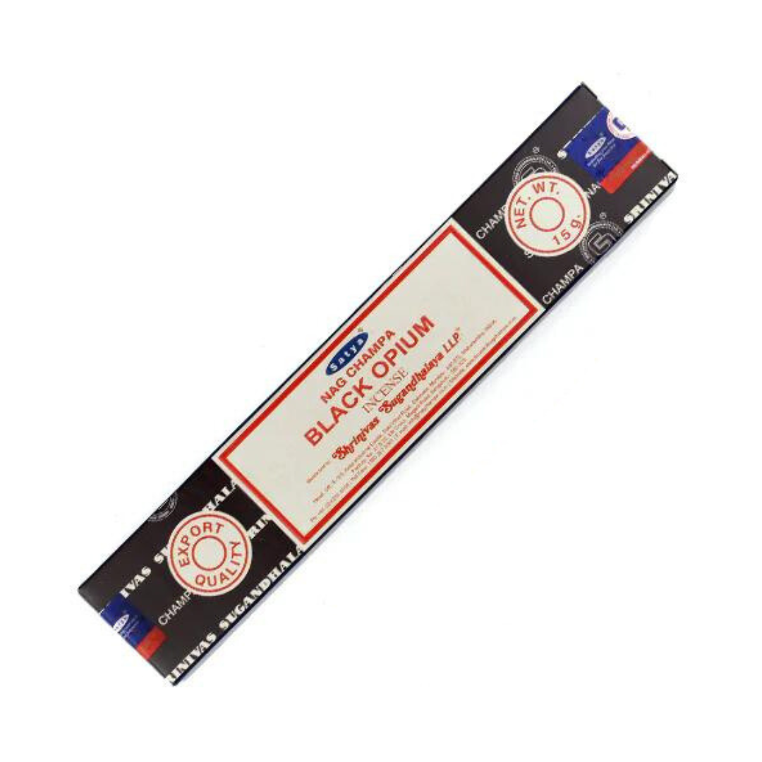 Satya Black Opium Incense Sticks