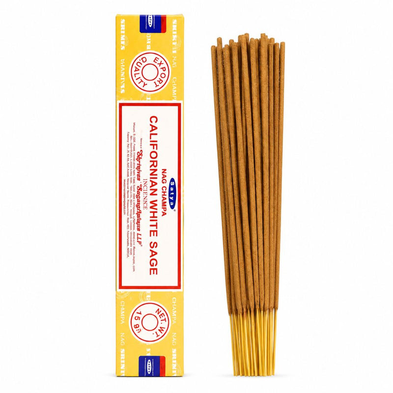 Satya Californian White Sage Incense Sticks