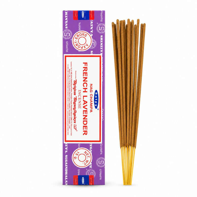 Satya Nag Champa French Lavender Incense Sticks 15g