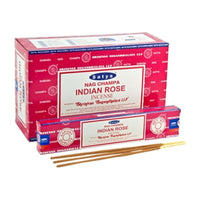 Satya Nag Champa Indian Rose Incense Sticks 15g