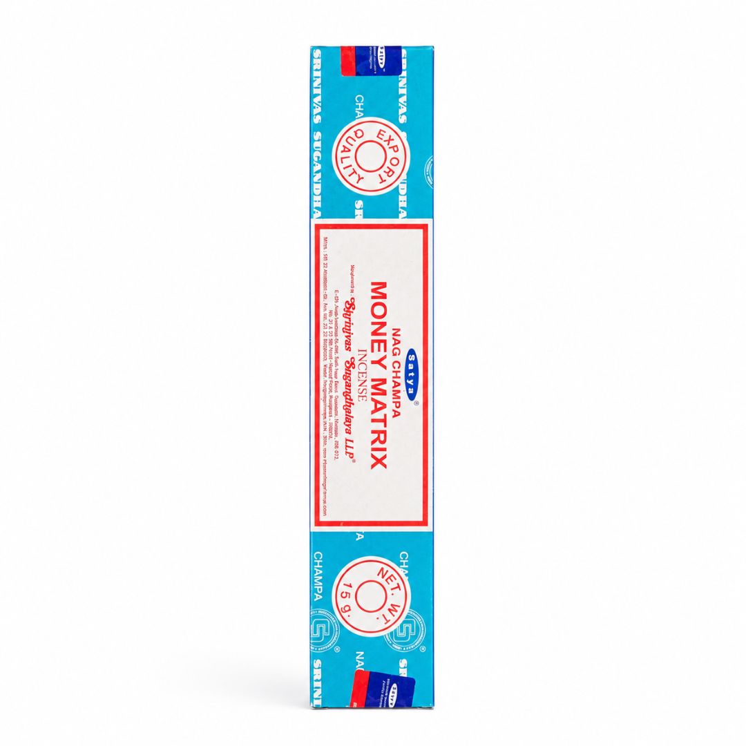 Satya Nag Champa Money Matrix Incense Sticks 15g