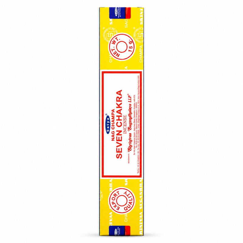 Satya Seven Chakra Nag Champa Incense Sticks