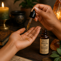 Secret Sense Money Drawing Oil with Citrine Crystal – 30ml