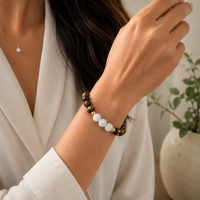 Tiger’s Eye & Moonstone Bracelet