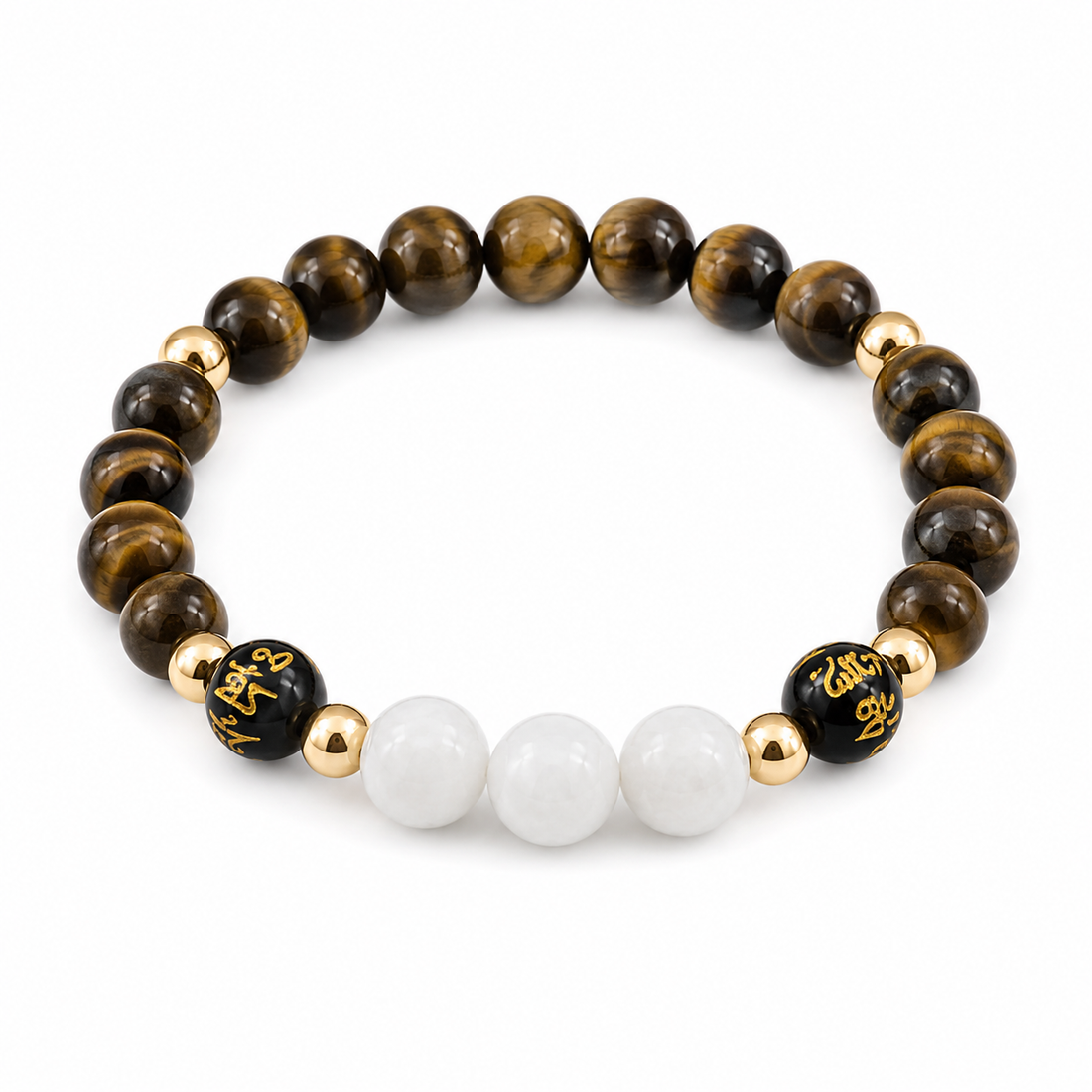 Tiger’s Eye & Moonstone Bracelet