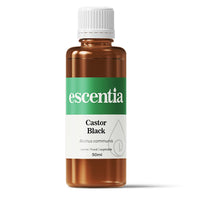 Escentia Black Castor Carrier Oil bottle