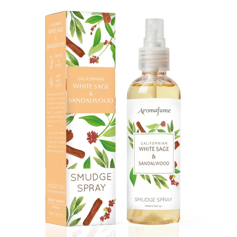 Aromafume White Sage and Sandalwood Spray - 100ml Spray