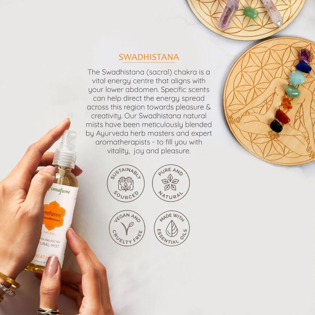 Aromafume 2nd - Sacral Chakra Natural Mist (100ml)