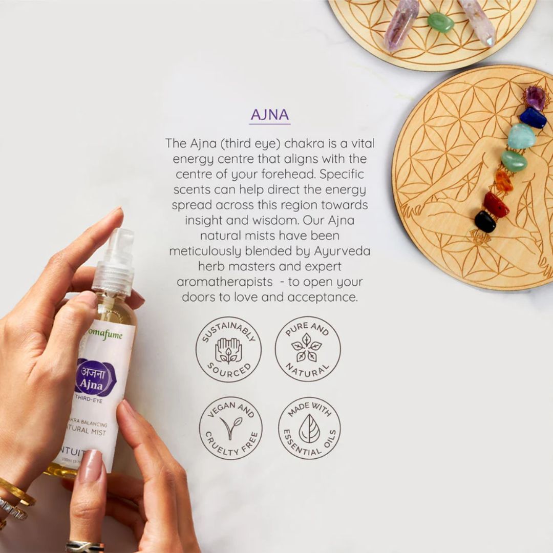Aromafume 6th - Third Eye Chakra Natural Mist (100ml)