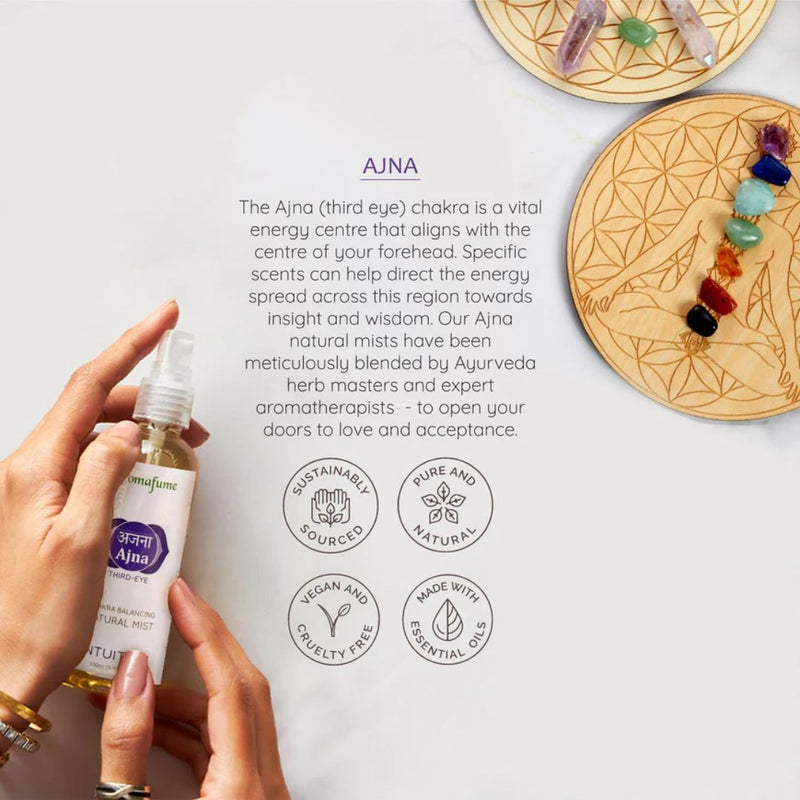 Aromafume 6th - Third Eye Chakra Natural Mist (100ml)