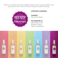 Aromafume 7th - Crown Chakra Natural Mist (100ml)