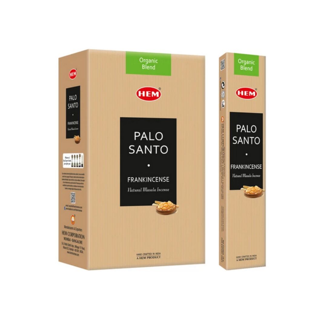 HEM Palo Santo Frank Incense Natural Masala Incense