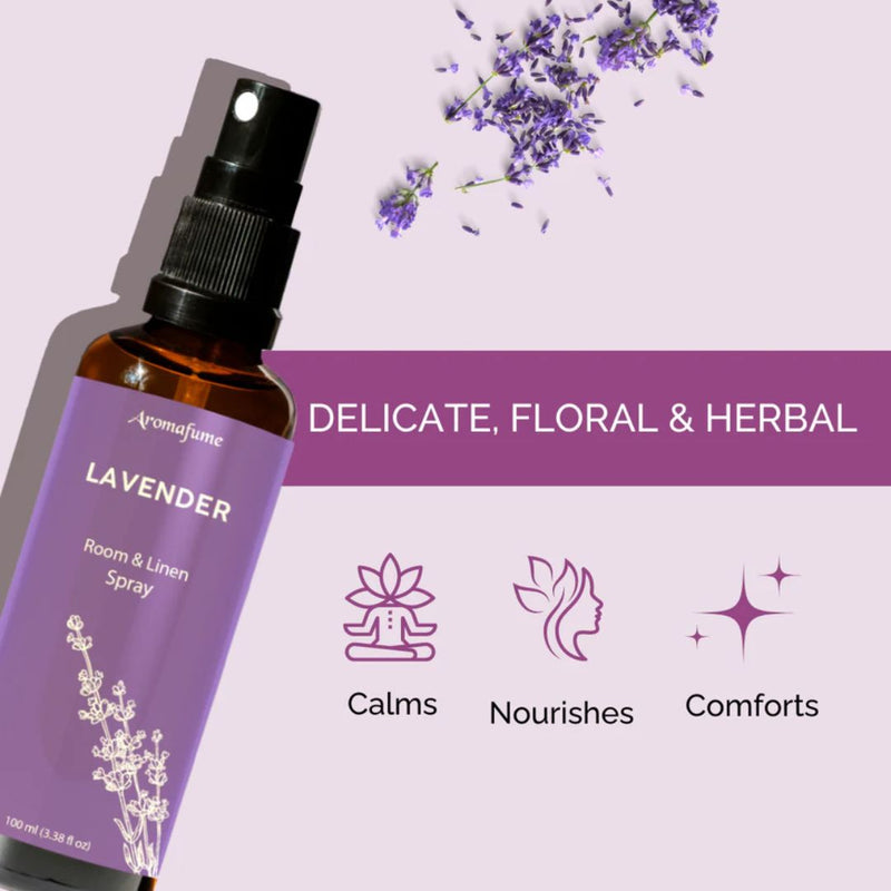 Aromafume Lavender Natural Room & Linen Spray 100ml