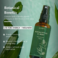 Aromafume Eucalyptus & Mint Natural Room & Linen Spray 100ml