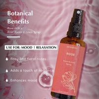 Aromafume Rose Natural Room & Linen Spray 100ml